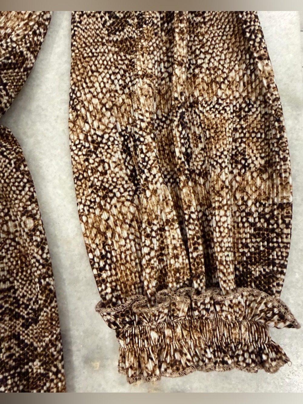 River Island Plus Size 24 Snake Print Wrap Midi Dress Event Boho - Picture 5 of 7